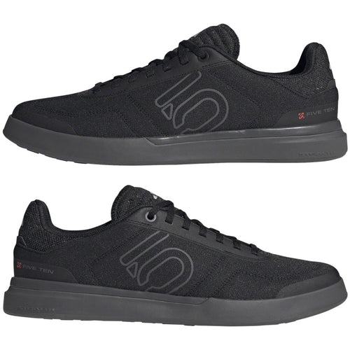 Sleuth DLX Canvas Flat Shoes - Men's, Core Black/Grey Five/FTWR White