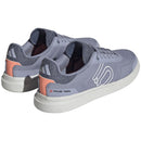 Sleuth DLX Canvas Flat Shoes - Women's, Silver Violet/Ftwr White/Coral Fusion