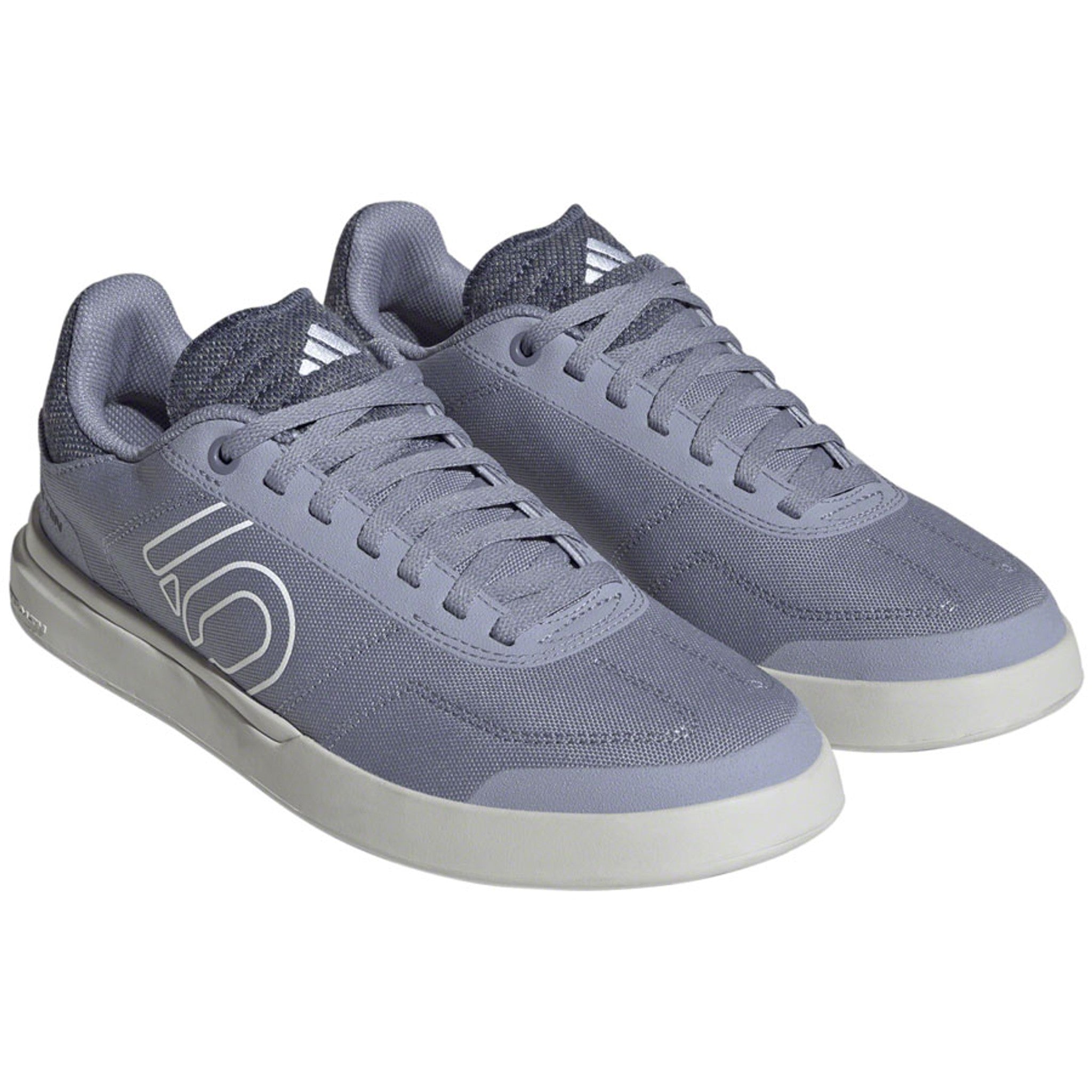 Sleuth DLX Canvas Flat Shoes - Women's, Silver Violet/Ftwr White/Coral Fusion