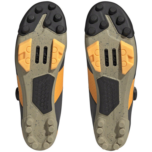 Kestrel Boa Mountain Clipless Shoes - Men's, Core Black/Ftwr White/Impact Orange