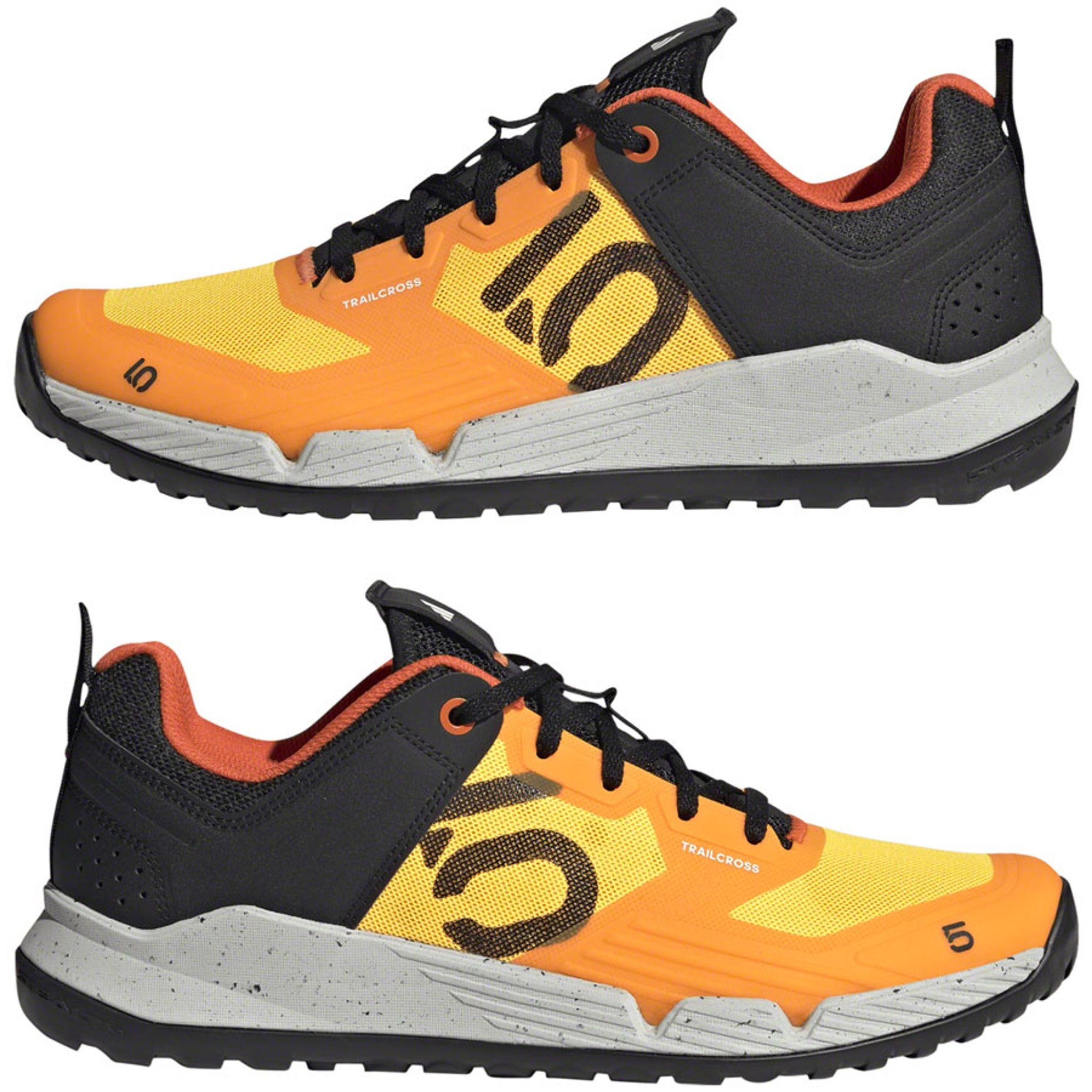 Trailcross XT Flat Shoes - Men's, Solar Gold/Core Black/Impact Orange