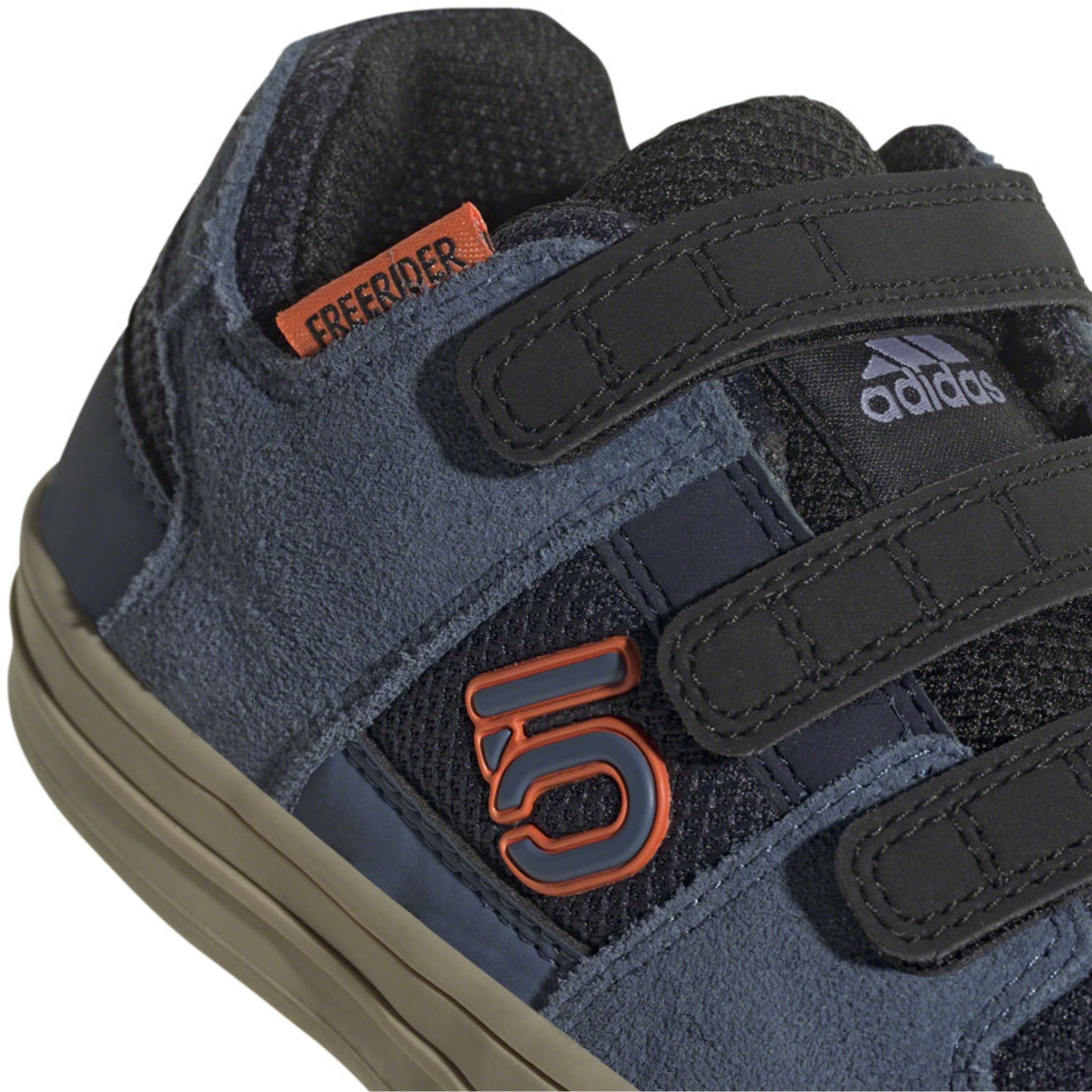 Freerider Kids VCS Flat Shoes - Legend Ink/Wonder Steel/Impact Orange