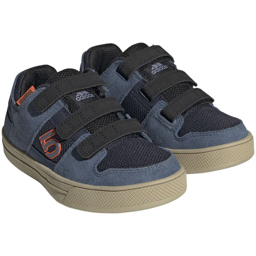 Freerider Kids VCS Flat Shoes - Legend Ink/Wonder Steel/Impact Orange