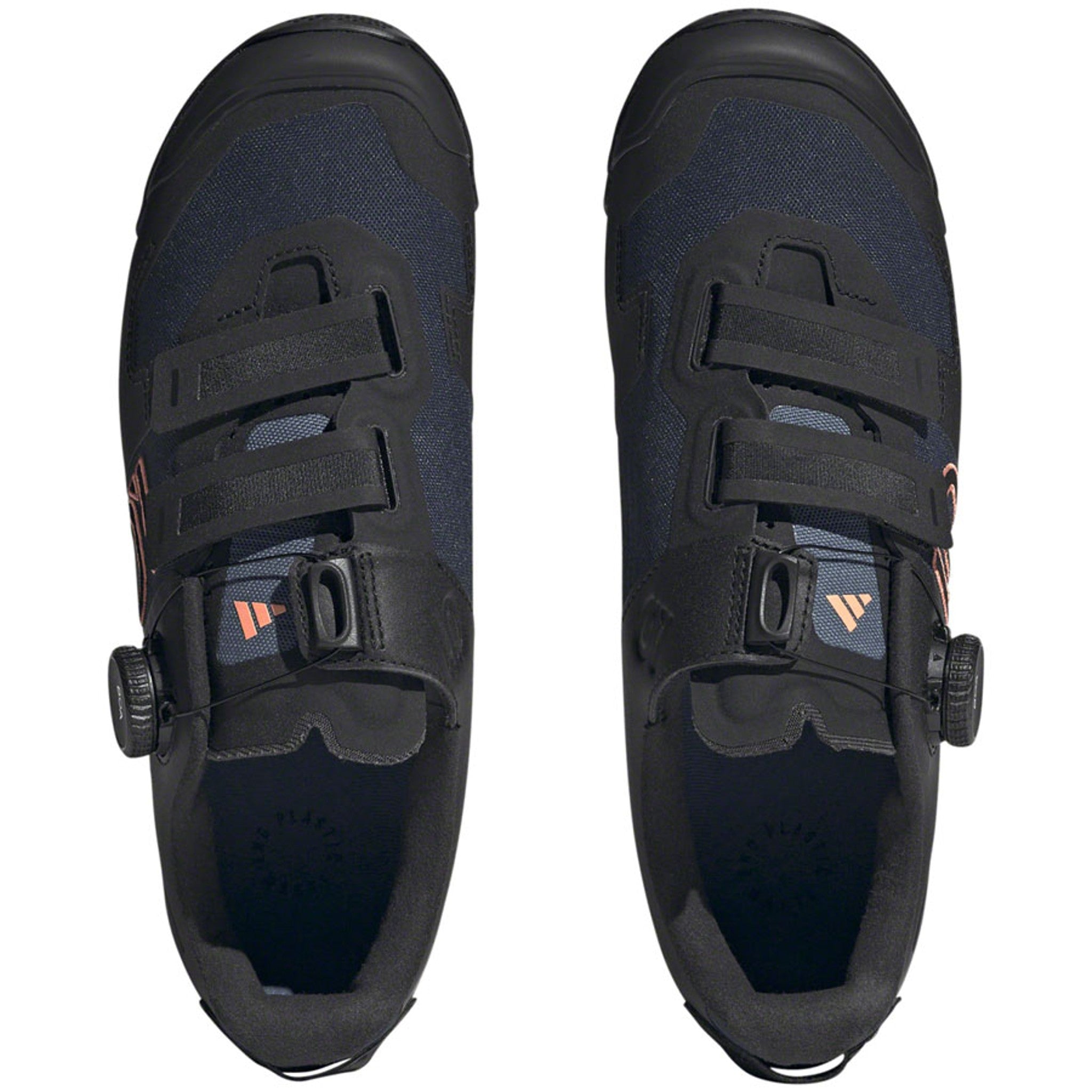 Kestrel Boa Mountain Clipless Shoes - Women's, Legend Ink/Core Black/Coral Fusion