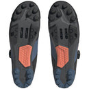 Kestrel Boa Mountain Clipless Shoes - Women's, Legend Ink/Core Black/Coral Fusion
