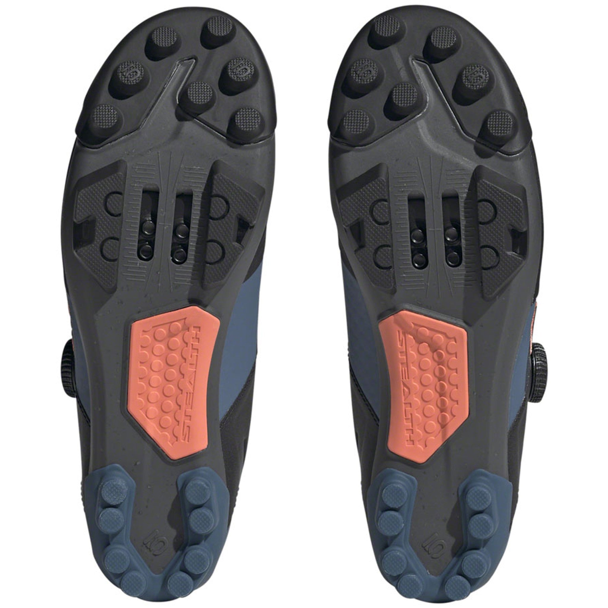 Kestrel Boa Mountain Clipless Shoes - Women's, Legend Ink/Core Black/Coral Fusion