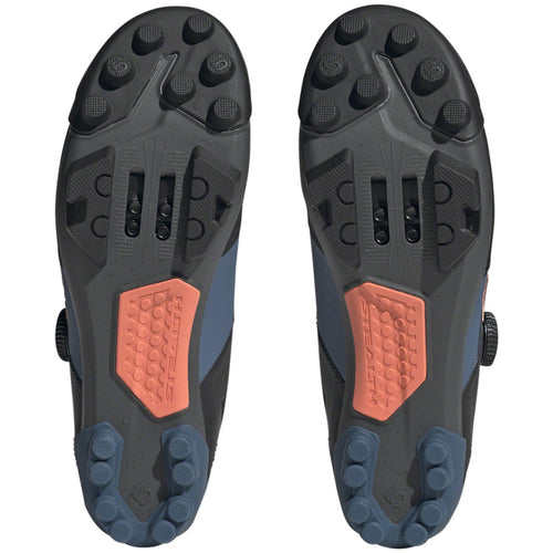 Kestrel Boa Mountain Clipless Shoes - Women's, Legend Ink/Core Black/Coral Fusion