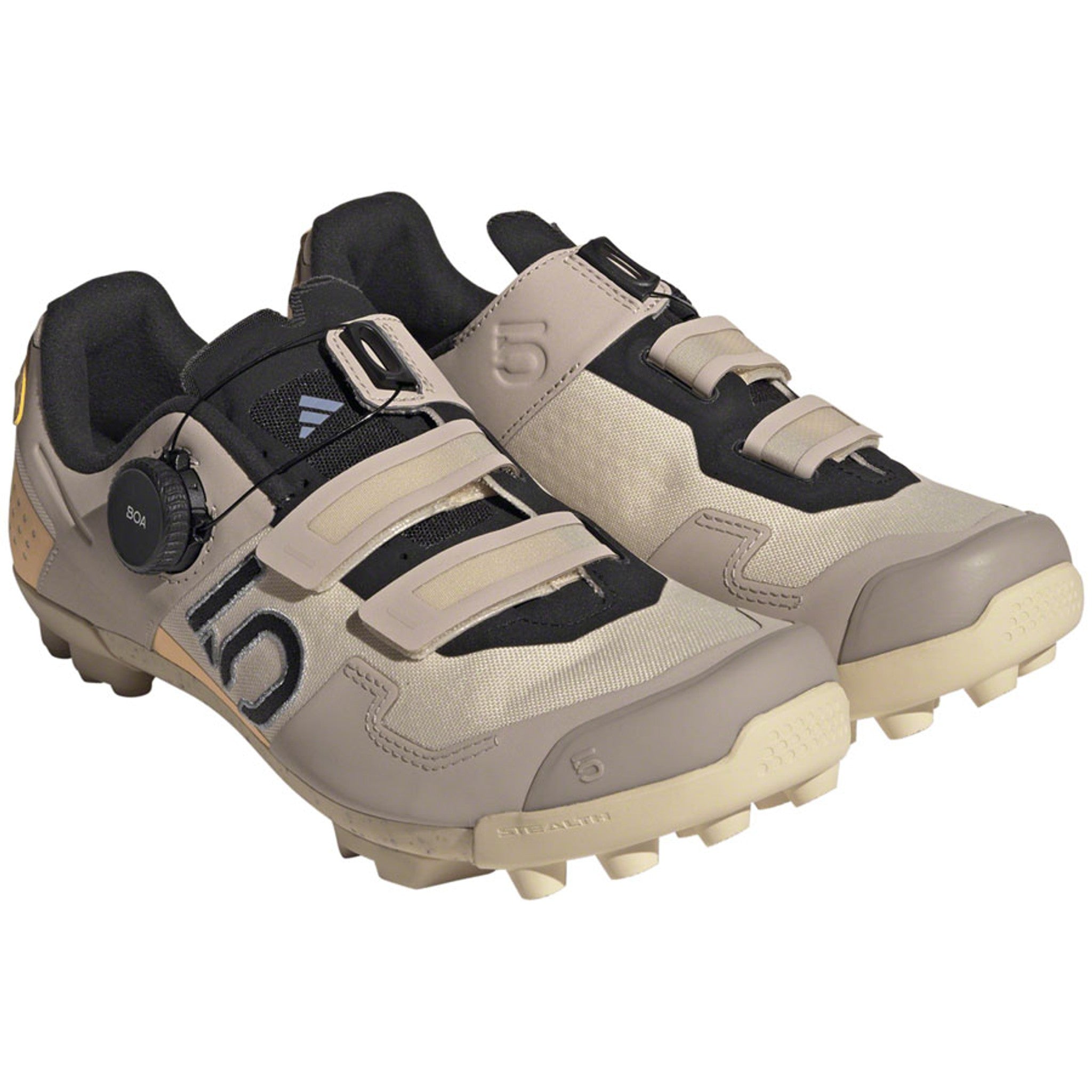 Kestrel Boa Mountain Clipless Shoes - Women's, Sand Strata/Silver Violet/Acid Orange