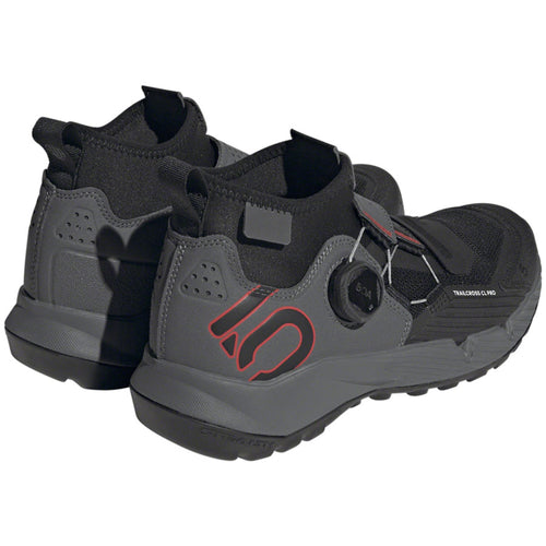 Trailcross Pro Mountain Clipless Shoes - Women's, Gray Five/Core Black/Red