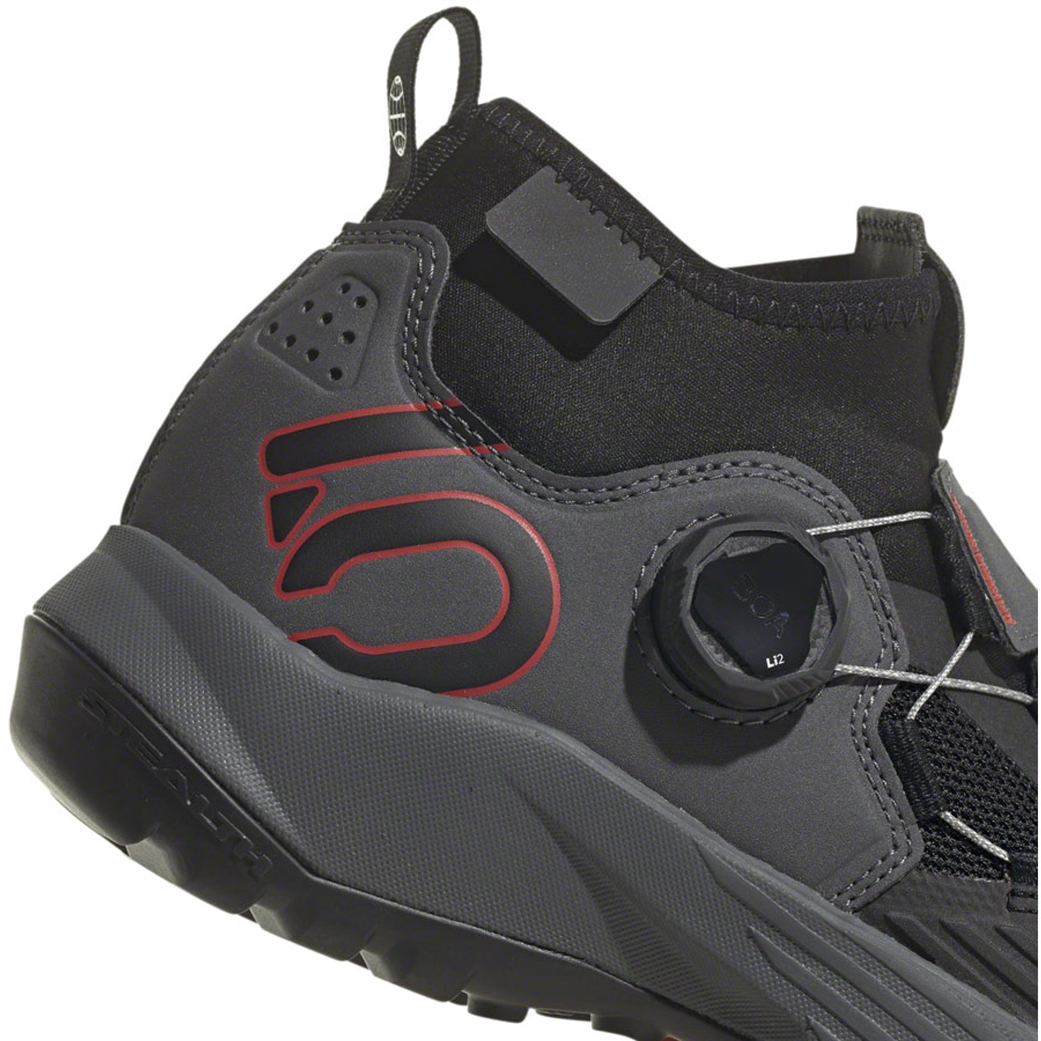 Trailcross Pro Mountain Clipless Shoes - Women's, Gray Five/Core Black/Red