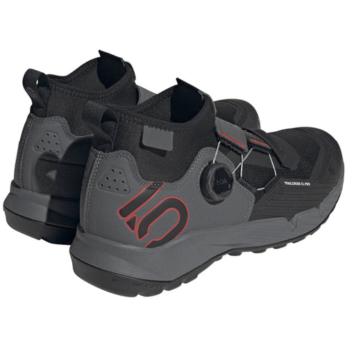 Trailcross Pro Mountain Clipless Shoes - Men's, Gray Five/Core Black/Red