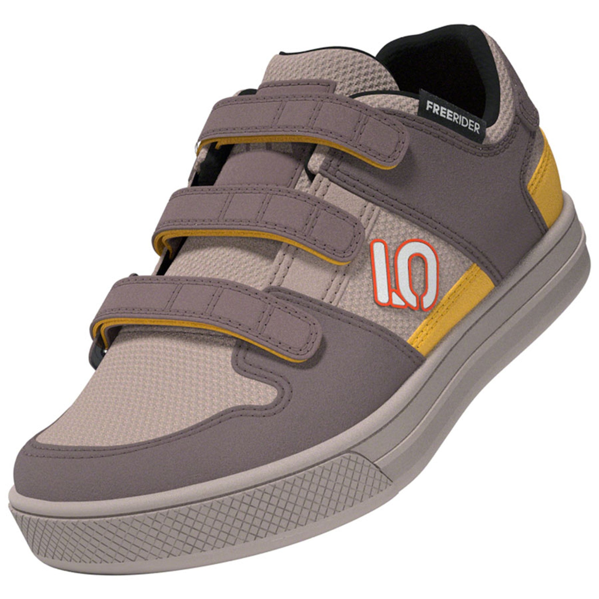 Freerider Kid's VCS Flat Shoes - Wonder Taupe/Gray One/Solar Gold