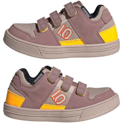 Freerider Kid's VCS Flat Shoes - Wonder Taupe/Gray One/Solar Gold