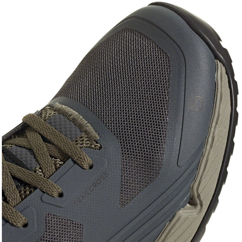 Trailcross XT Flat Shoes - Men's, Gray Six/Core Black/Olive Strata