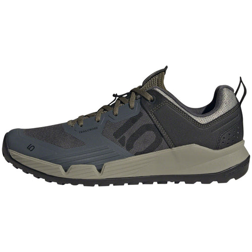 Trailcross XT Flat Shoes - Men's, Gray Six/Core Black/Olive Strata