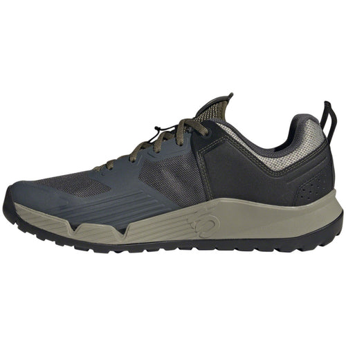 Trailcross XT Flat Shoes - Men's, Gray Six/Core Black/Olive Strata