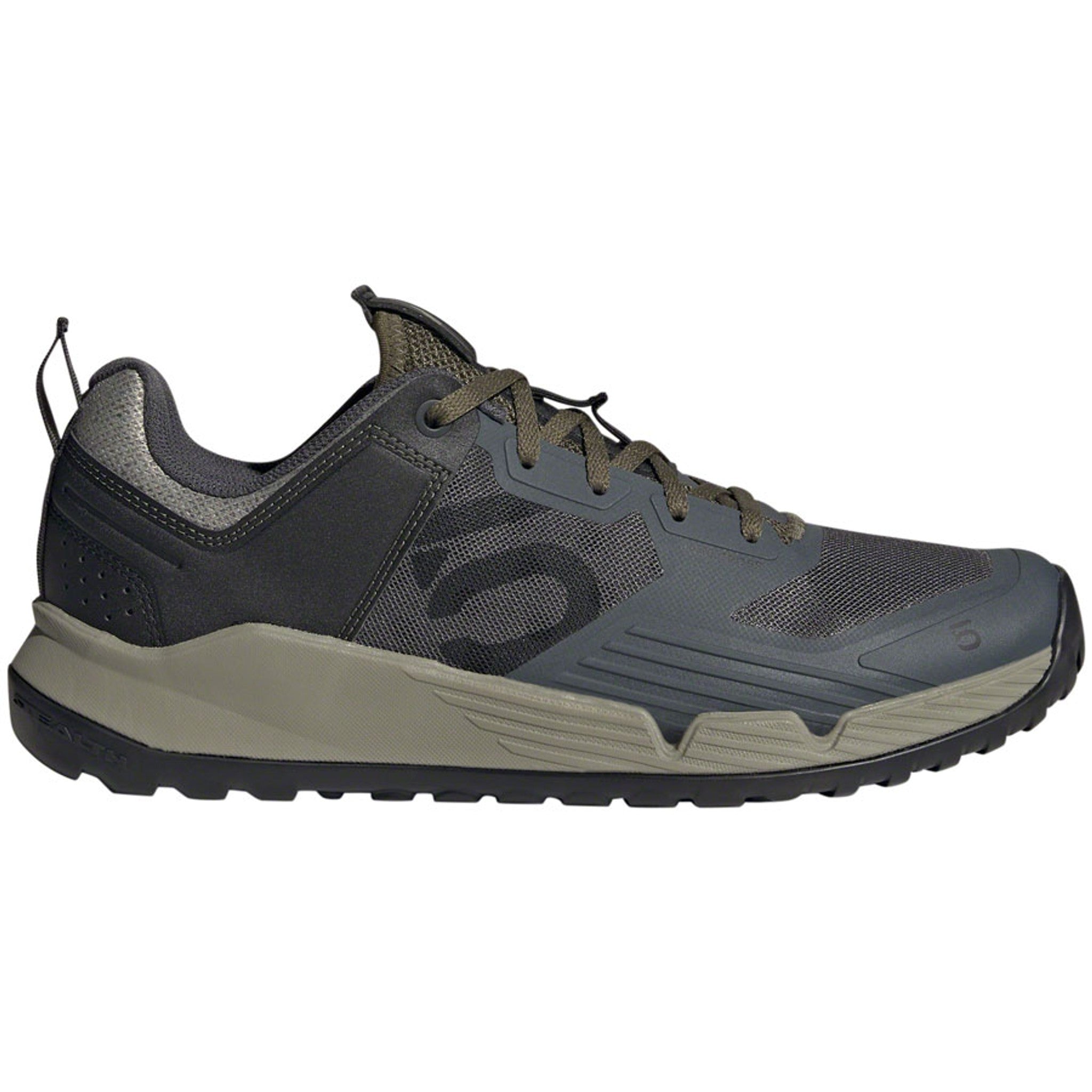 Trailcross XT Flat Shoes - Men's, Gray Six/Core Black/Olive Strata