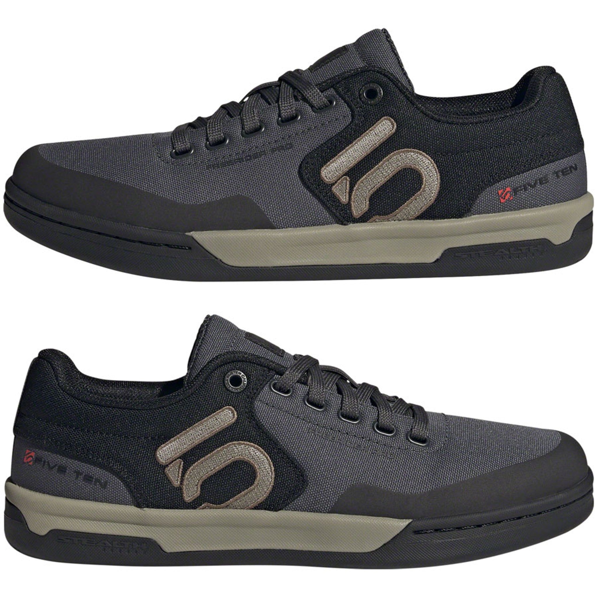 Freerider Pro Canvas Flat Shoes - Men's, Gray Six/Silver Pebble/Core Black