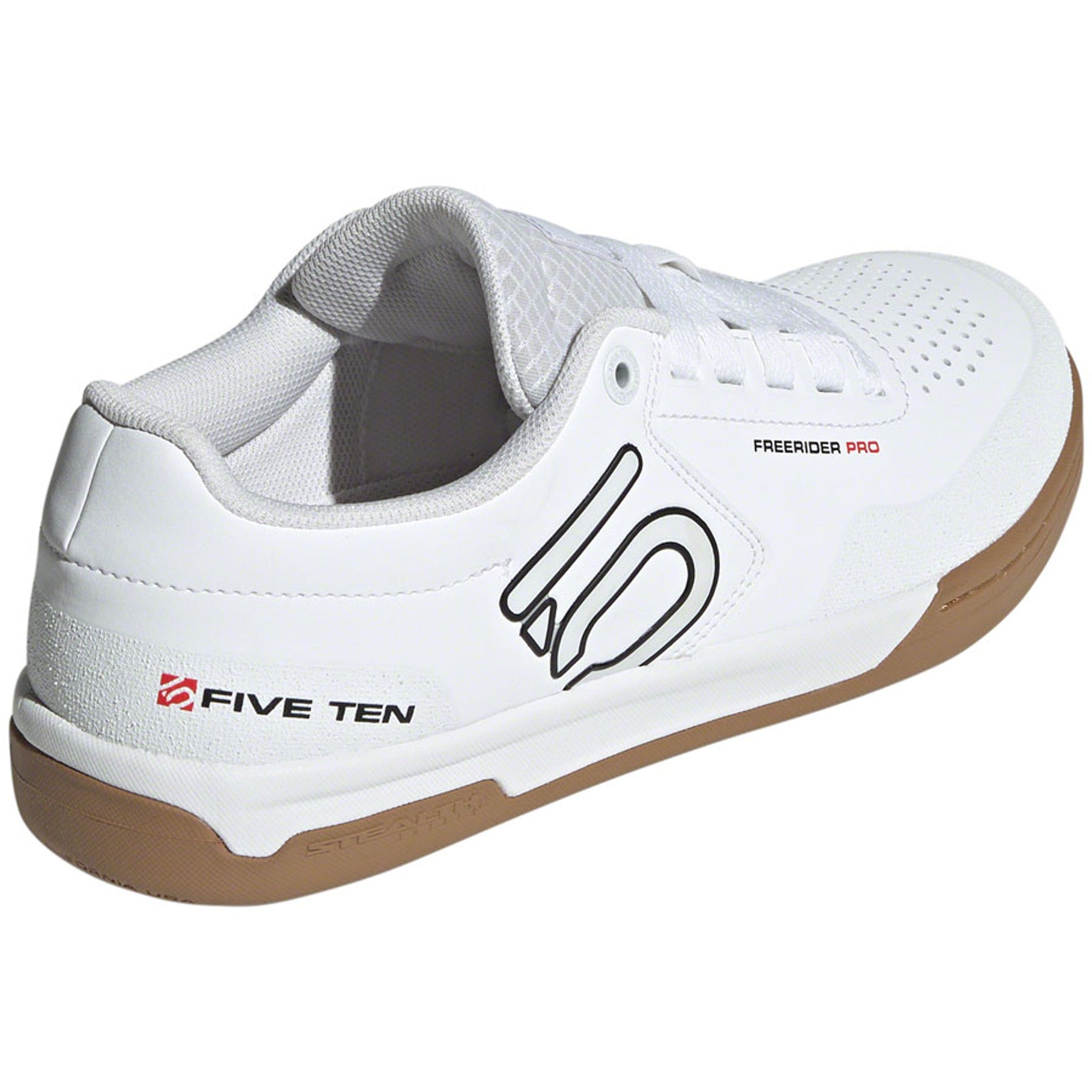 Freerider Pro Flat Shoes - Men's, FTWR White/Core Black/Red
