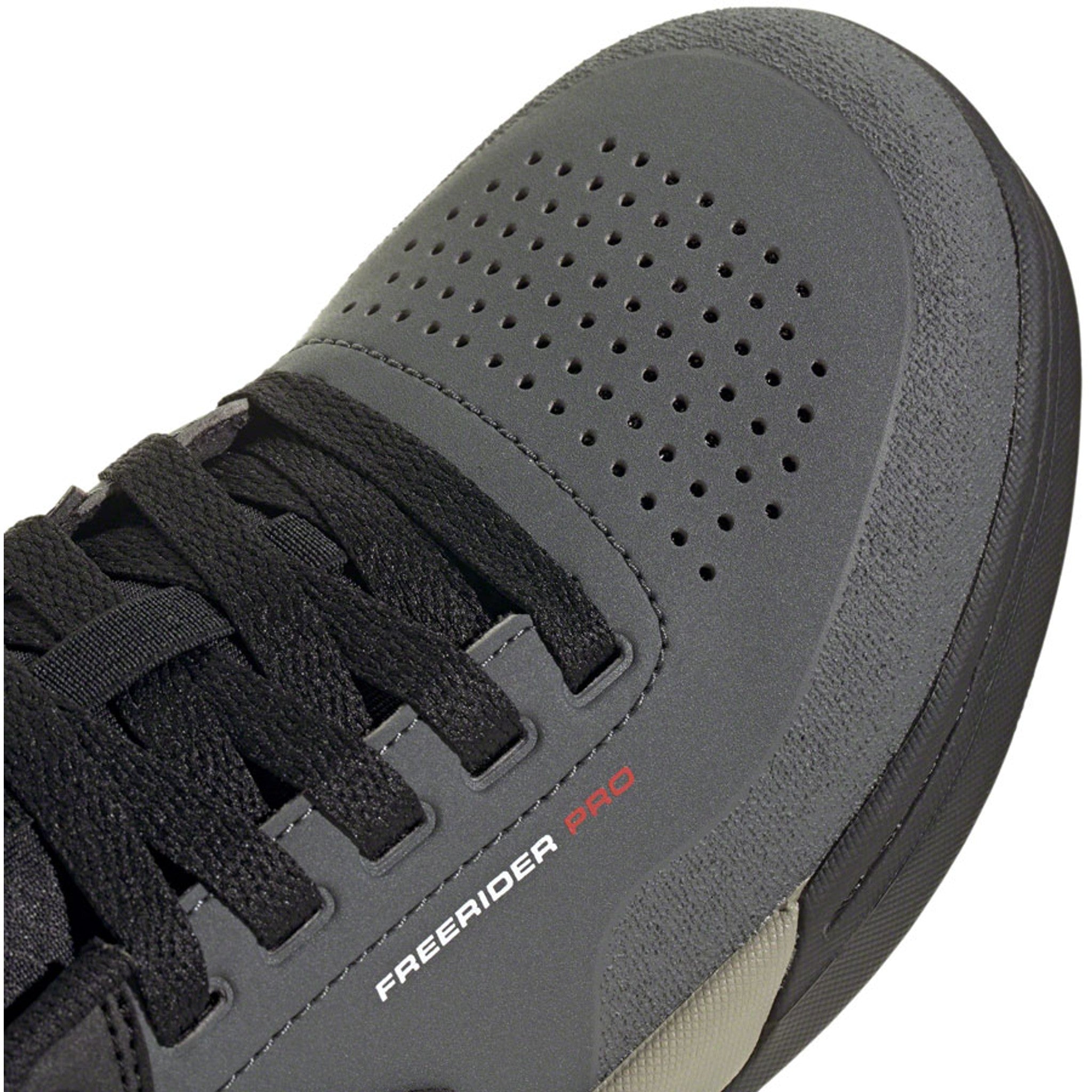 Freerider Pro Flat Shoes - Men's, Gray Six/Silver Pebble/Core Black