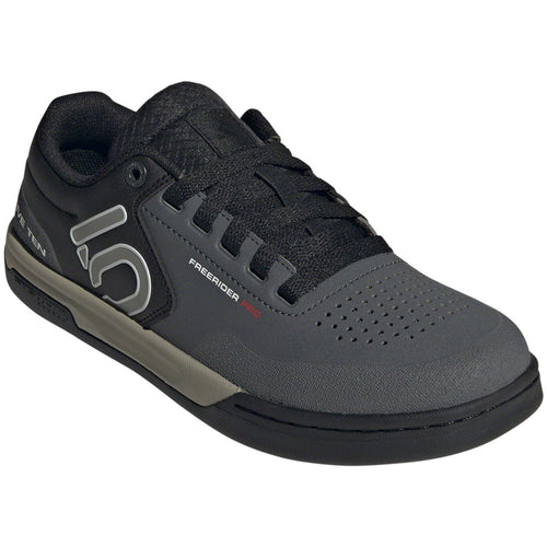 Freerider Pro Flat Shoes - Men's, Gray Six/Silver Pebble/Core Black
