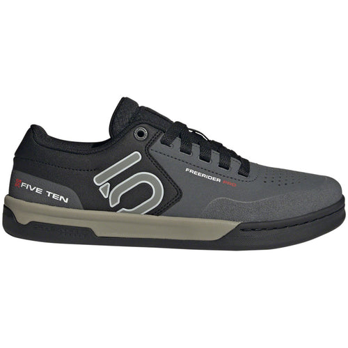 Freerider Pro Flat Shoes - Men's, Gray Six/Silver Pebble/Core Black