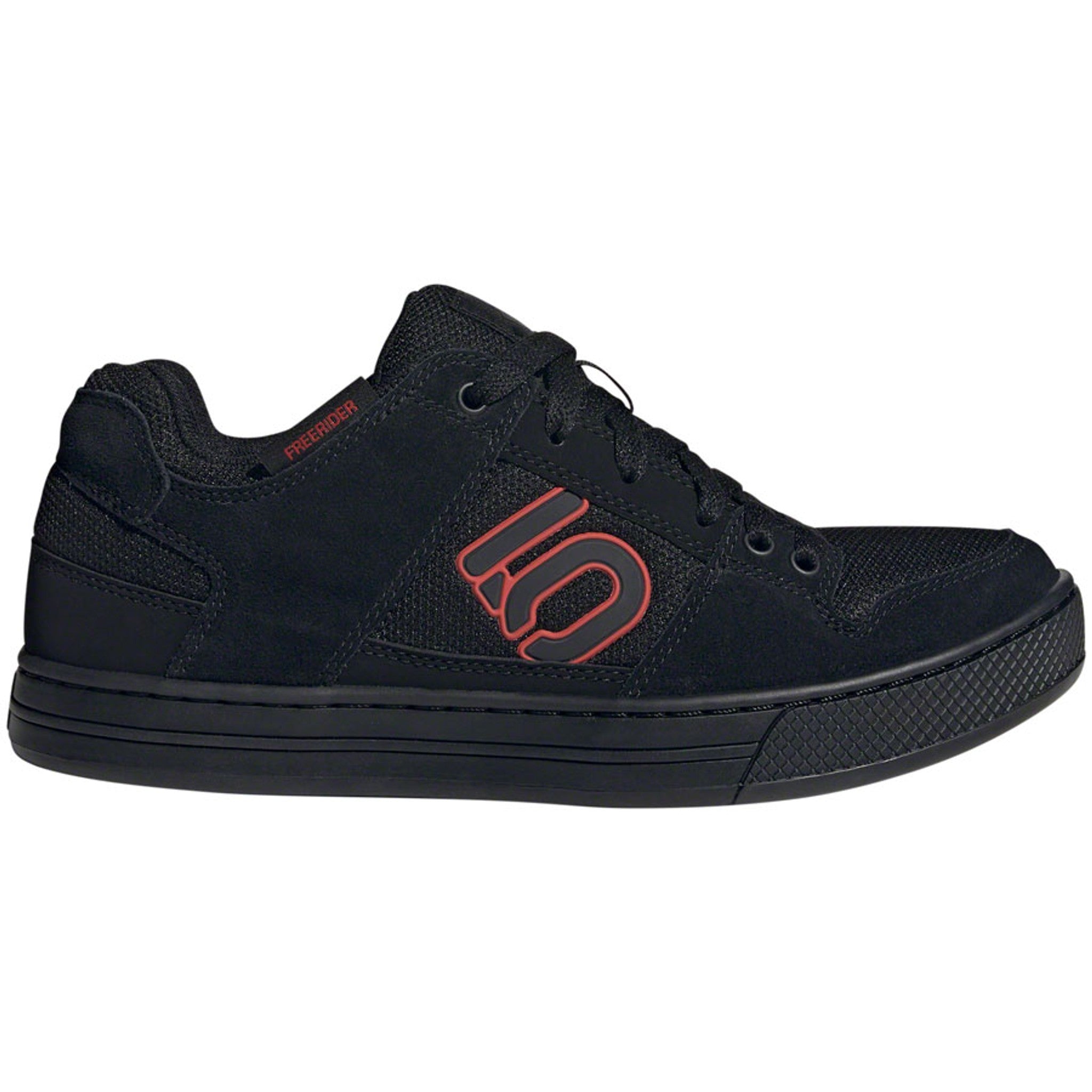 Freerider Flat Shoes - Men's, Core Black/Red/Gray Five