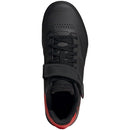 Hellcat Pro Mountain Clipless Shoes - Men's, Core Black/Core Black/Red