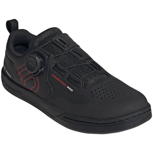 Freerider Pro BOA Flat Shoes - Men's, Core Black/Red/FTWR White