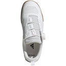 Freerider Pro BOA Flat Shoes - Men's, FTWR White/Core Black/Red