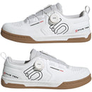 Freerider Pro BOA Flat Shoes - Men's, FTWR White/Core Black/Red