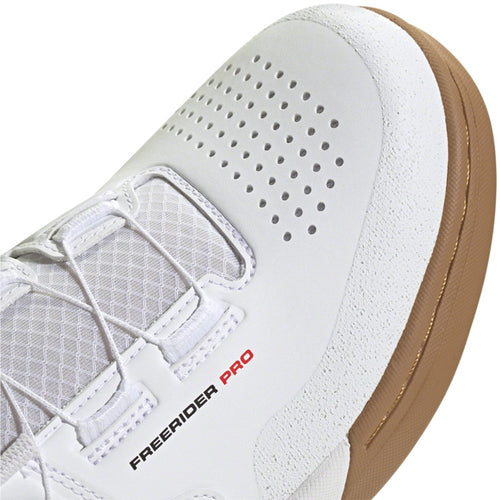 Freerider Pro BOA Flat Shoes - Men's, FTWR White/Core Black/Red