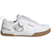 Freerider Pro BOA Flat Shoes - Men's, FTWR White/Core Black/Red