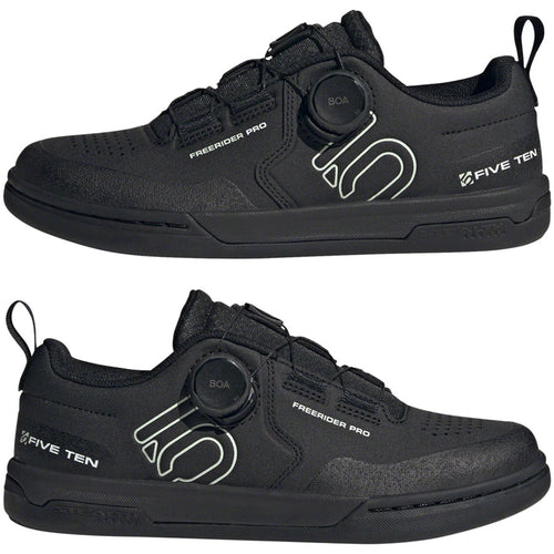 Freerider Pro BOA Flat Shoes - Women's,  Core Black/Linen Green/FTWR White