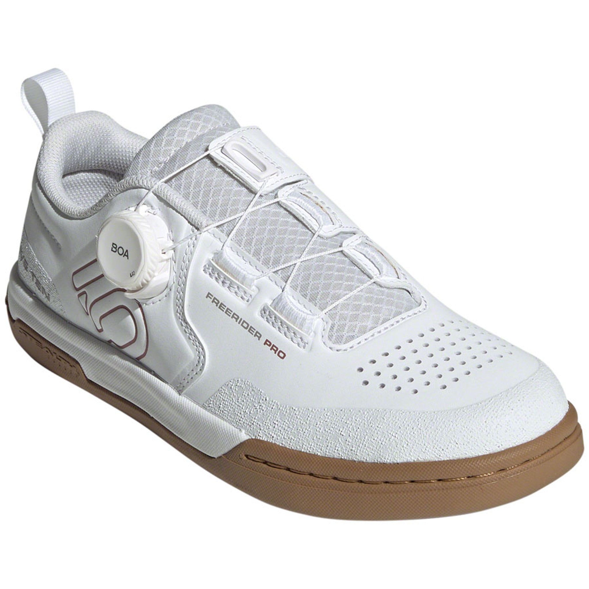 Freerider Pro BOA Flat Shoes - Women's,  FTWR White/Warm Clay/Gray Three