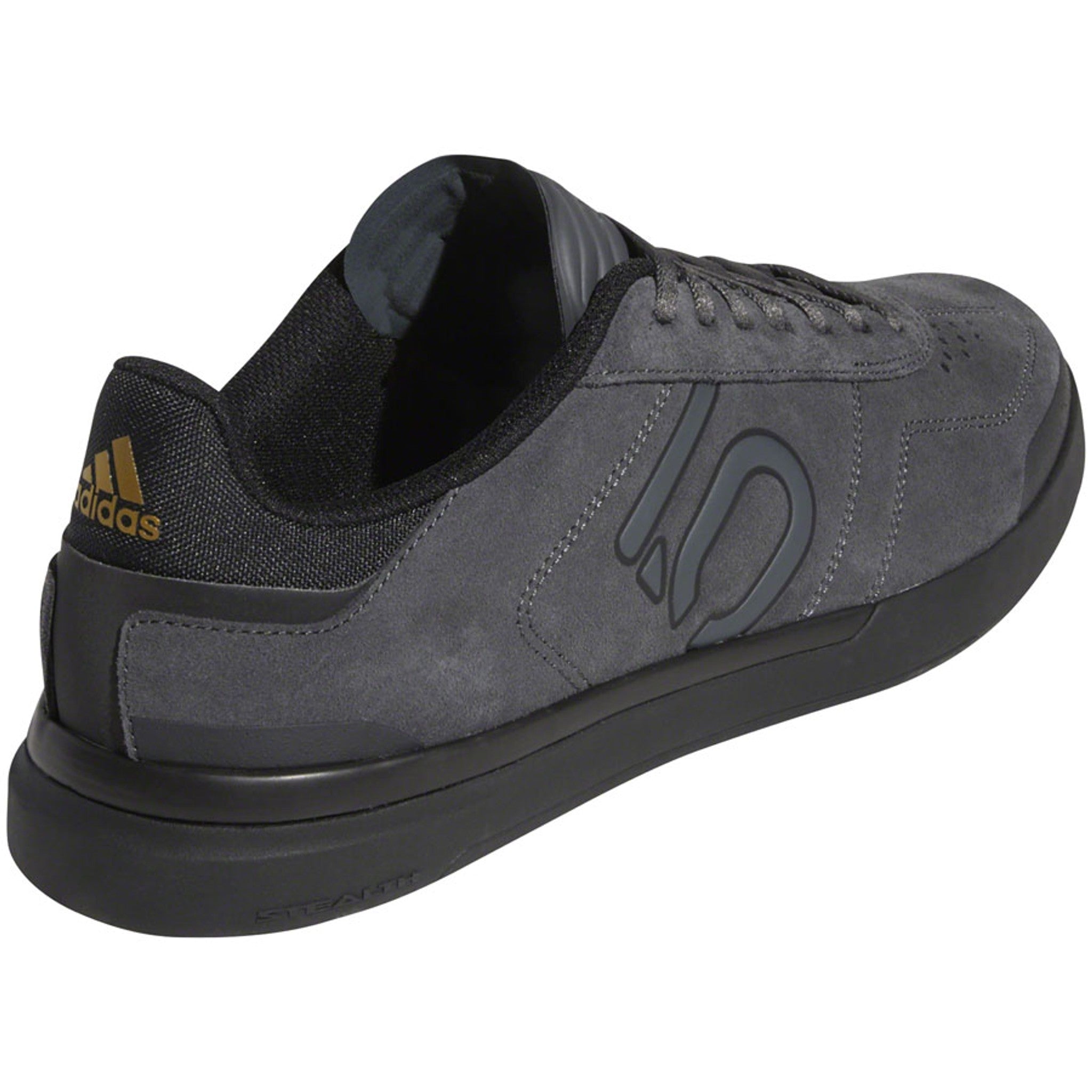 Sleuth DLX Flat Shoes - Men's, Gray Six / Core Black / Matte Gold