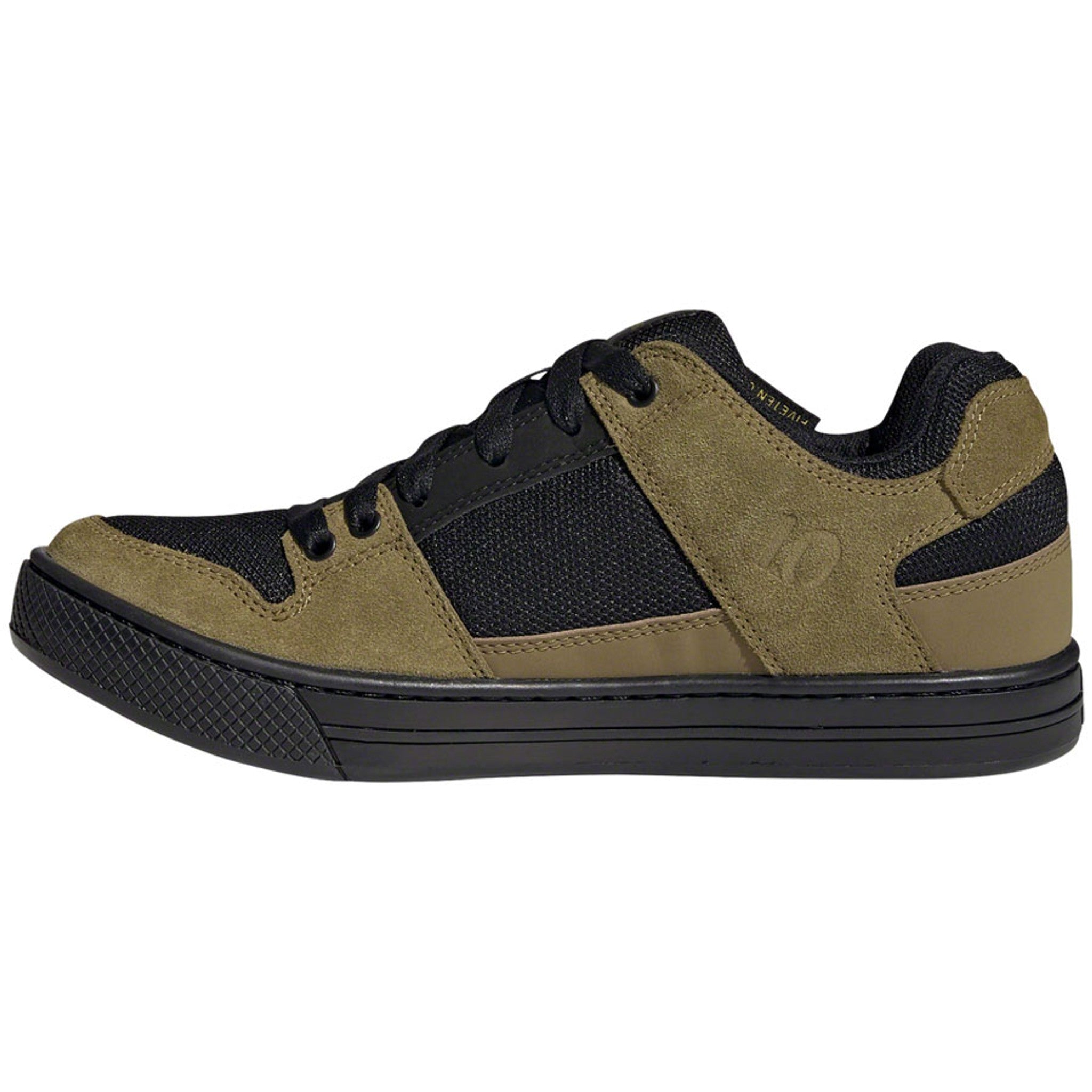 Freerider Flat Shoes - Men's, Hazy Yellow / Wild Moss / Core Black