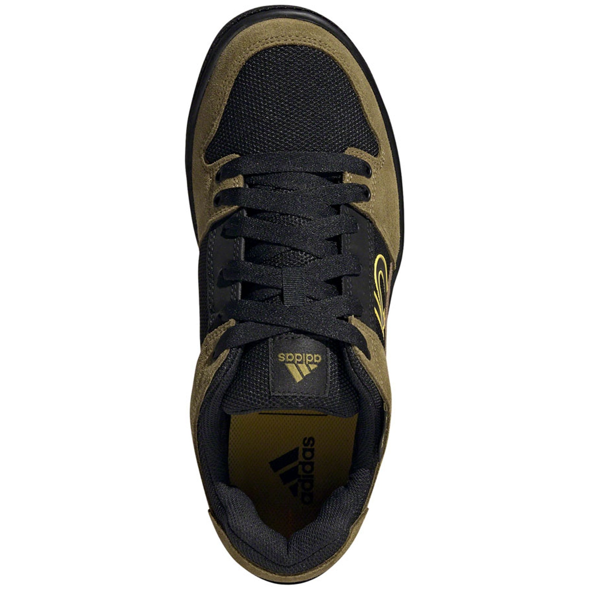 Freerider Flat Shoes - Men's, Hazy Yellow / Wild Moss / Core Black