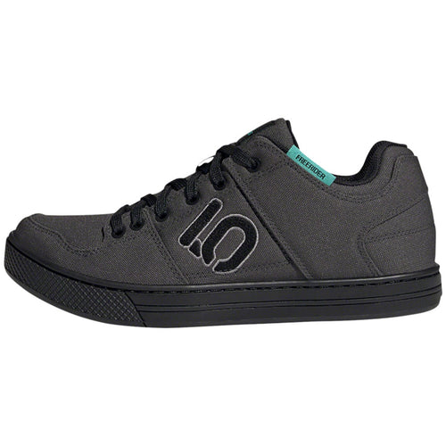 Freerider Primeblue Flat Shoes - Men's, DGH Solid Gray / Gray Three / Acid Mint, 12