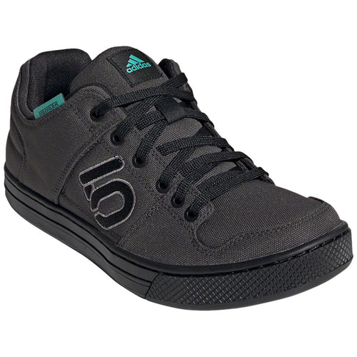 Freerider Primeblue Flat Shoes - Men's, DGH Solid Gray / Gray Three / Acid Mint, 12