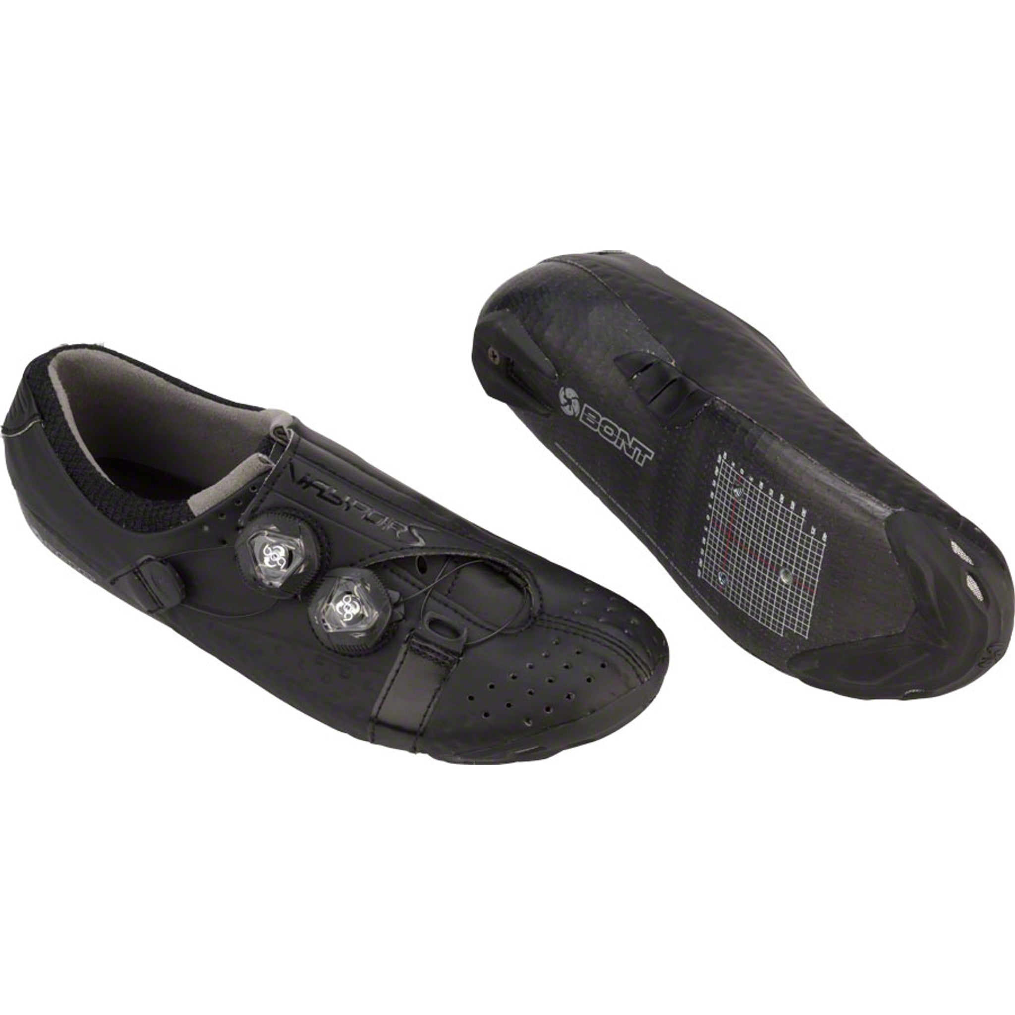 BONT Vaypor S Cycling Road Shoes - Black, Size 45