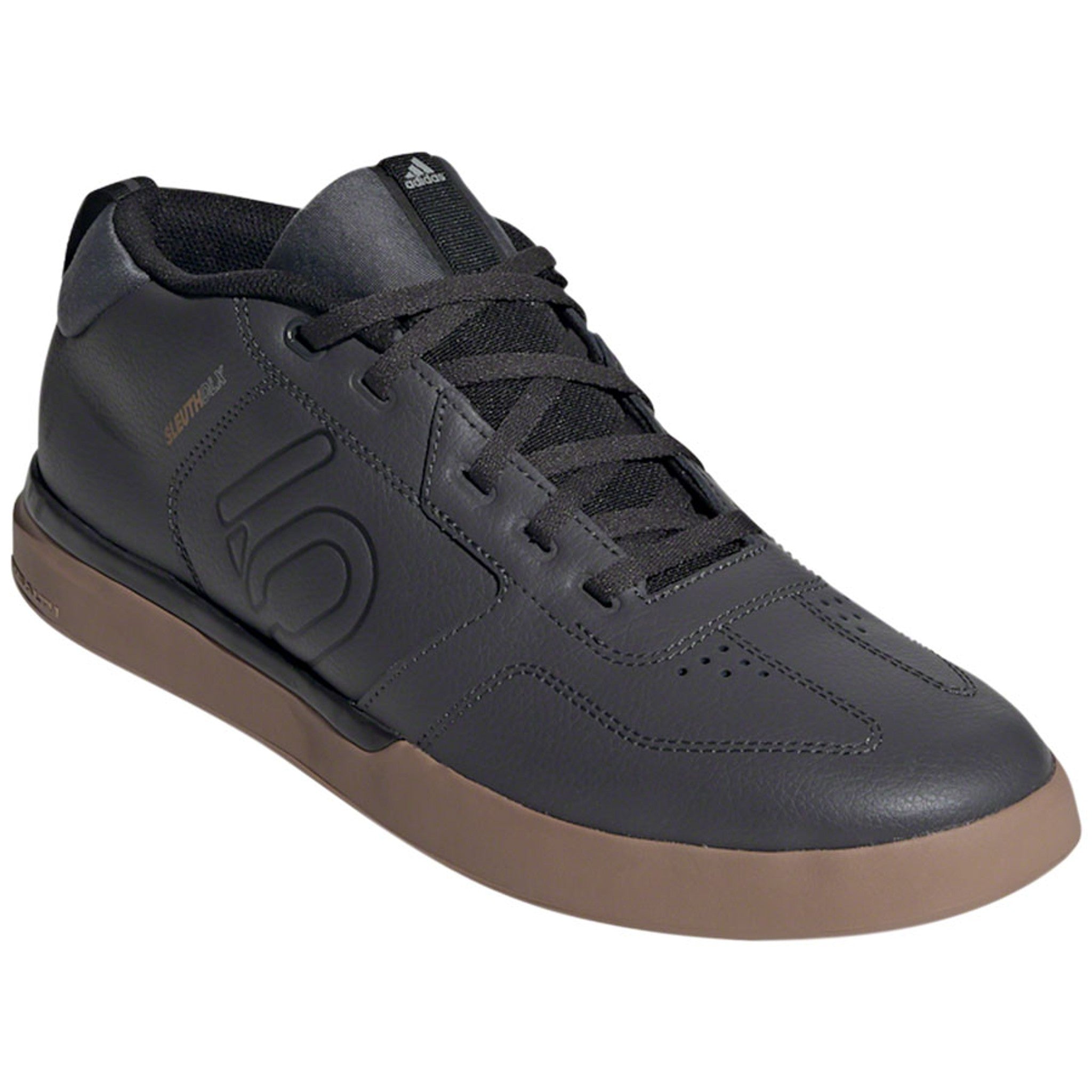 Sleuth DLX Mid Flat Shoes  -  Men's, Gray Six/Core Black/Gum M2, 13
