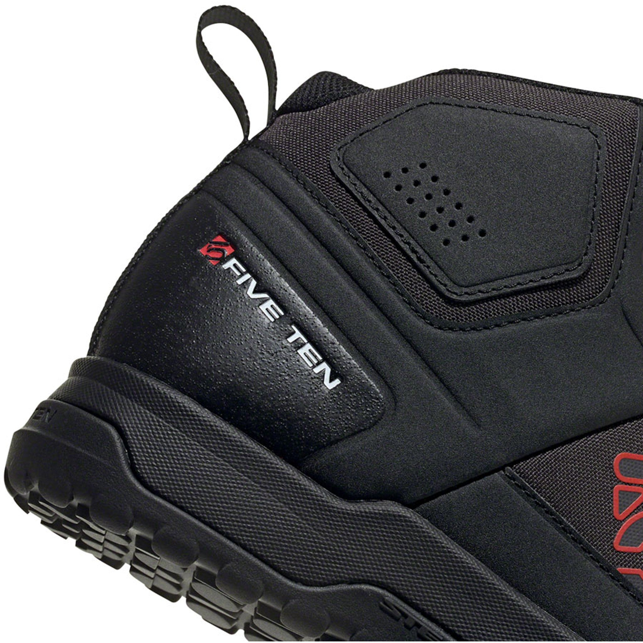 Impact Pro Mid Flat Shoes - Men's, Core Black/Red/Core Black