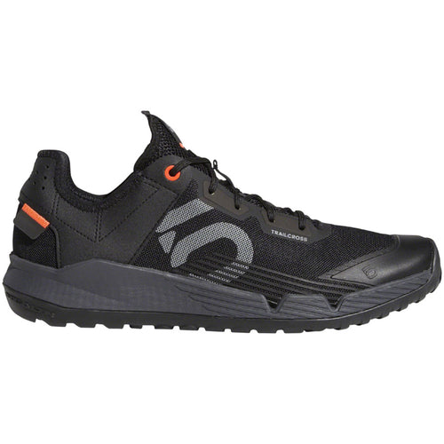 Trailcross LT Flat Shoes - Men's, Black/Gray Two/Solar Red