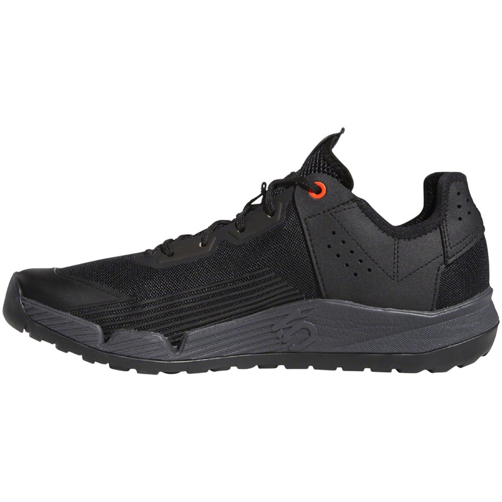 Trailcross LT Flat Shoes - Men's, Black/Gray Two/Solar Red
