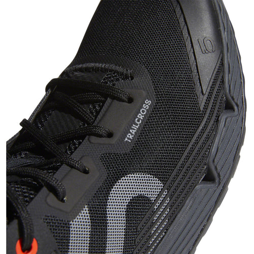 Trailcross LT Flat Shoes - Men's, Black/Gray Two/Solar Red
