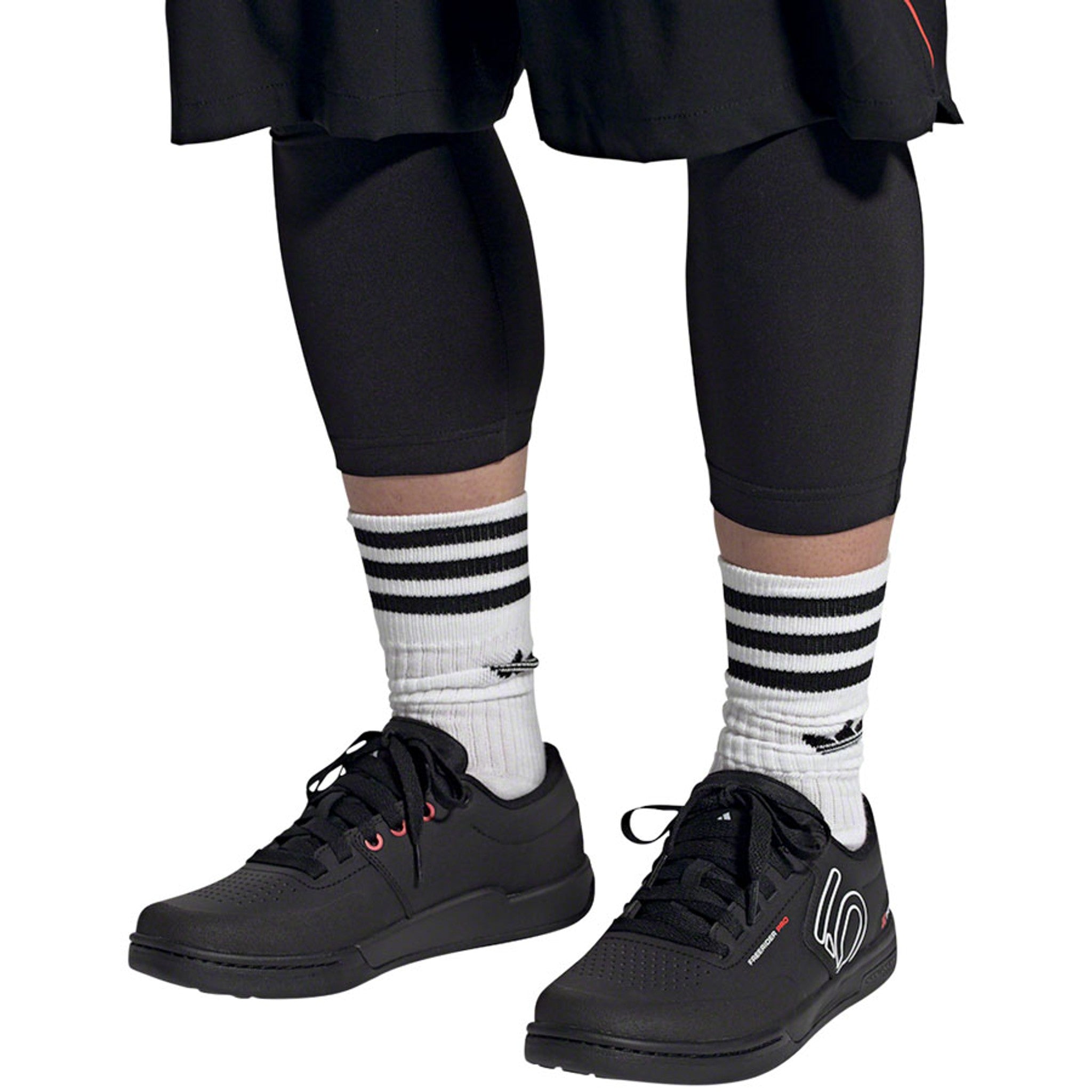 Freerider Pro Flat Shoes  -  Men's, Core Black / Cloud White / Cloud White