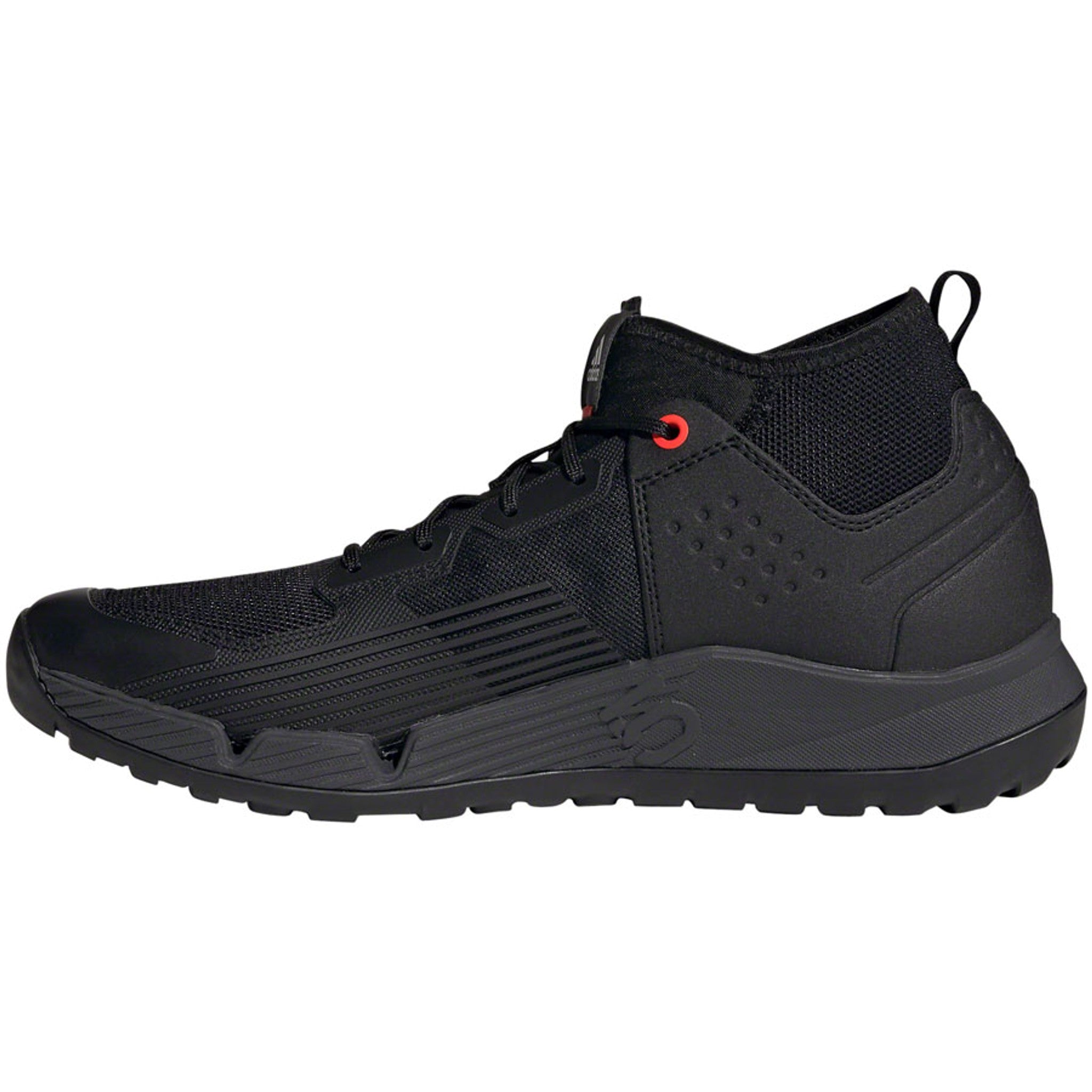 Trailcross XT Flat Shoes - Men's, Core Black / Grey Four / Solar Red