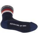 Arctica Wool Socks - Denim, w/Stripes, Small/Medium