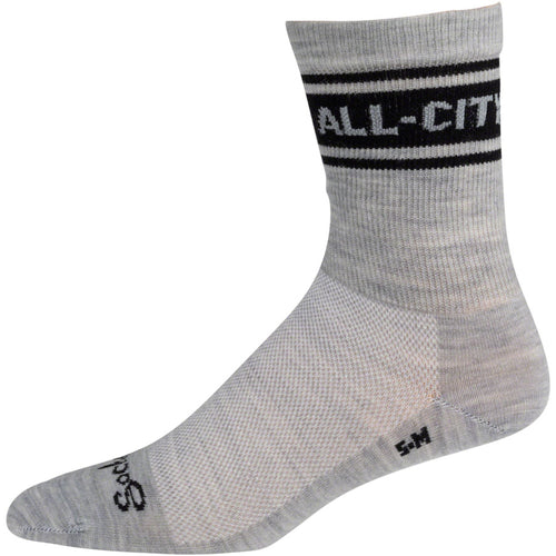 Classic Wool Sock - Gray, Black, Small/ Medium